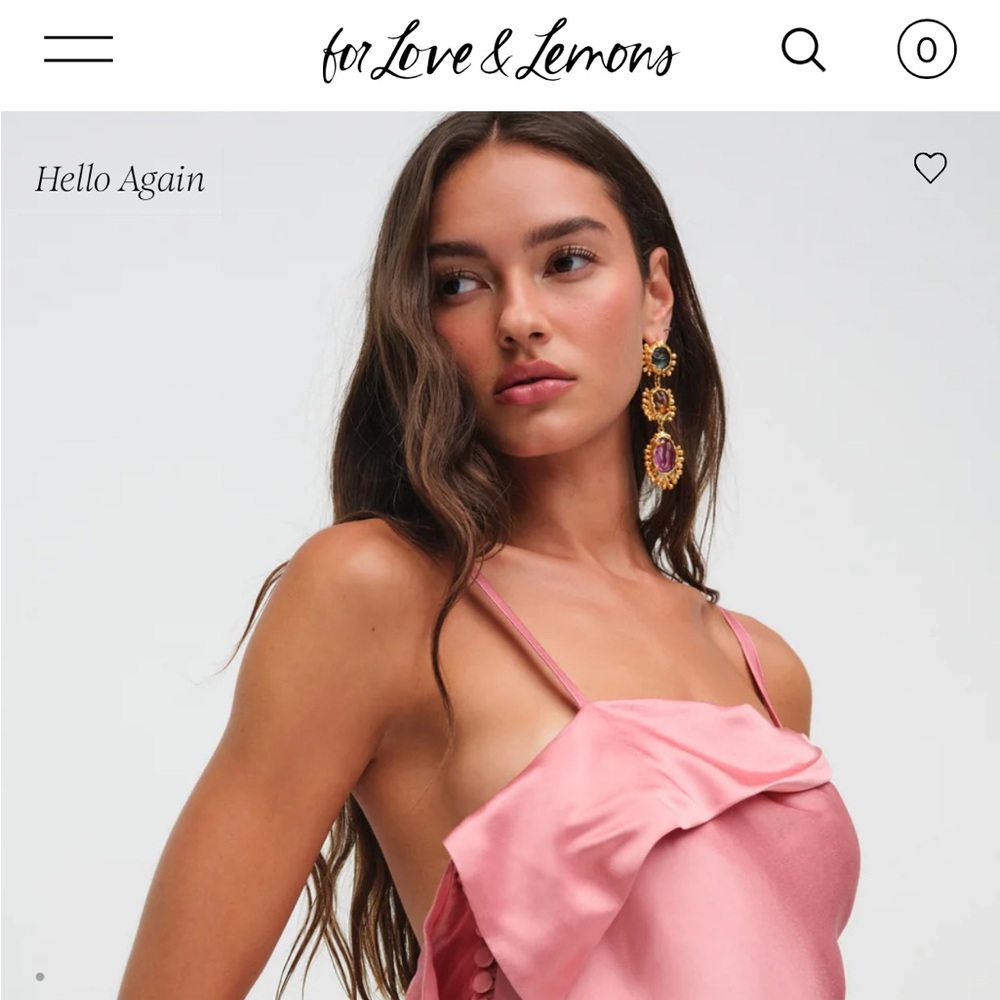 For Love and Lemons Slip Earrings